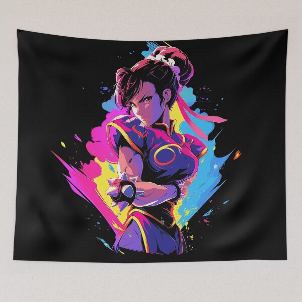 Item preview, chun li street fighter designed and sold by skateras.