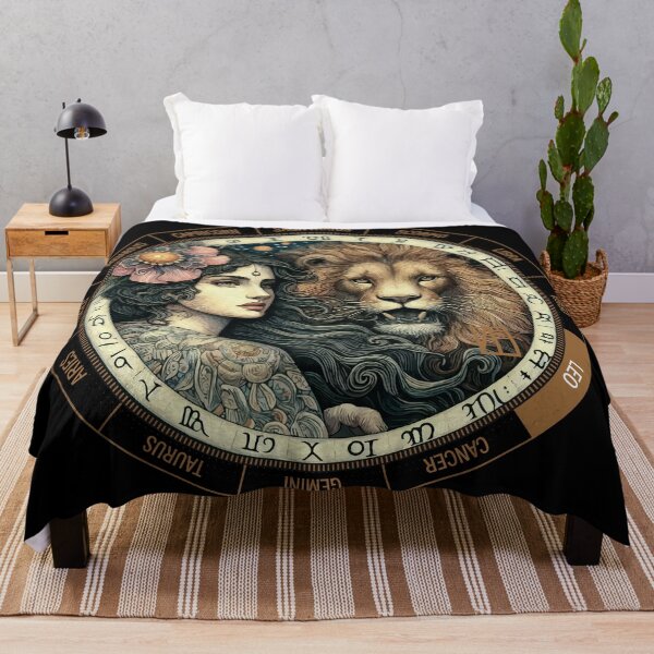 Item preview, ZODIAC Leo - Astrological LEO - LEO - ZODIAC sign - Van Gogh style - 1 designed and sold by ArtProjectShop.