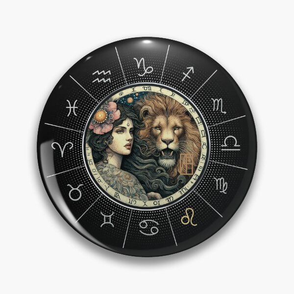 Item preview, ZODIAC Leo - Astrological LEO - LEO - ZODIAC sign - Van Gogh style - 2 designed and sold by ArtProjectShop.