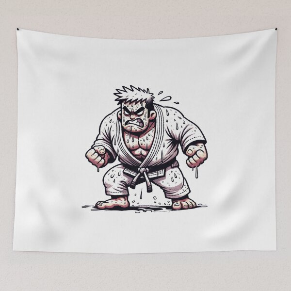 Item preview, The Art of BJJ: A Sweaty Saga designed and sold by Martial-Art-23.