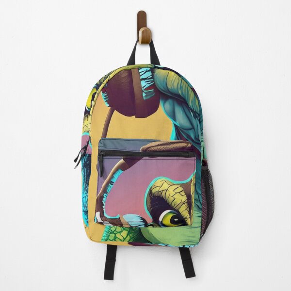 Item preview, A Dinosaur wears an oversized pair of headphones designed and sold by Boxing Kangaroo Retail Company.