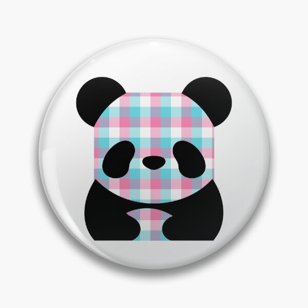 Item preview, Plaid panda vibes designed and sold by LittleBabyStyle.
