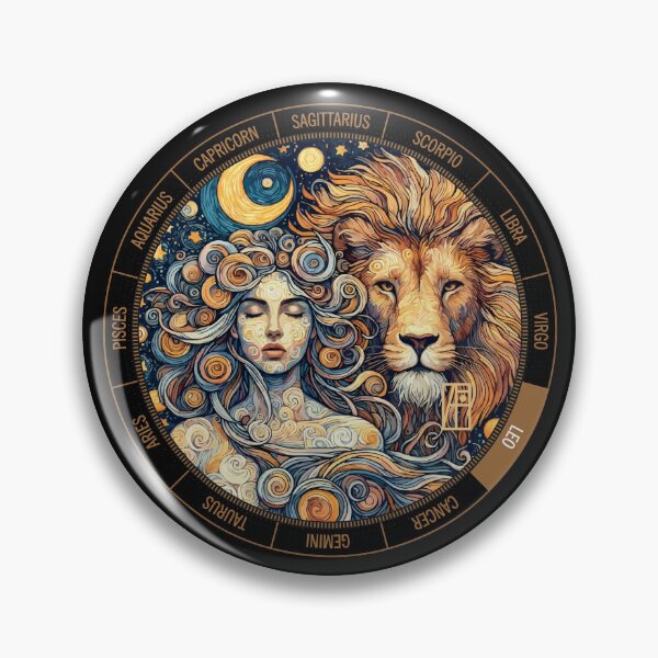 Item preview, ZODIAC Leo - Astrological LEO - LEO - ZODIAC sign - Van Gogh style - 4 designed and sold by ArtProjectShop.