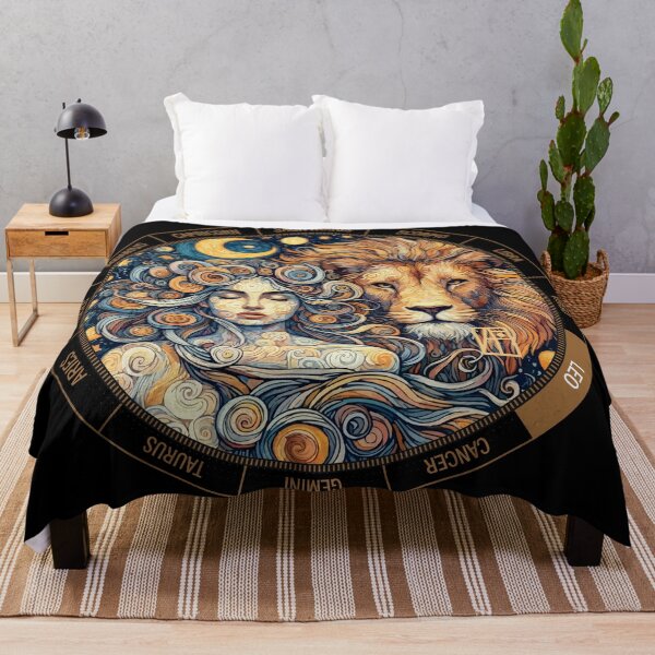 Item preview, ZODIAC Leo - Astrological LEO - LEO - ZODIAC sign - Van Gogh style - 4 designed and sold by ArtProjectShop.
