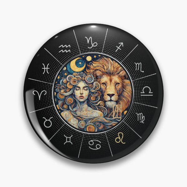 Item preview, ZODIAC Leo - Astrological LEO - LEO - ZODIAC sign - Van Gogh style - 5 designed and sold by ArtProjectShop.