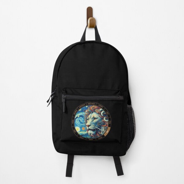 Aperçu de l'œuvre ZODIAQUE Lion - LEO Astrologique - LEO - Signe du ZODIAQUE - Style Van Gogh - 7 créée et vendue par ArtProjectShop.