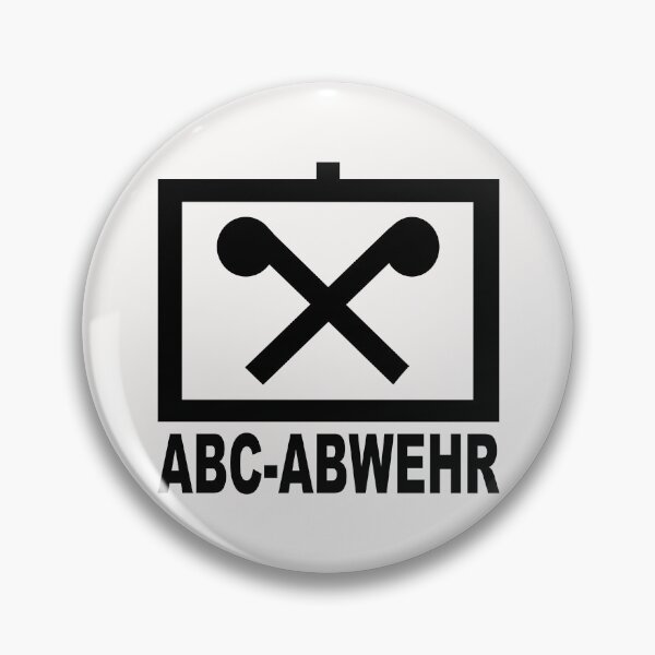 Item preview, ABC Abwehr; Tactical Sign; Germany; designed and sold by StickerApe.