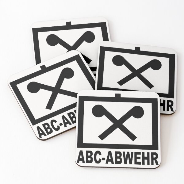 Item preview, ABC Abwehr; Tactical Sign; Germany; designed and sold by StickerApe.