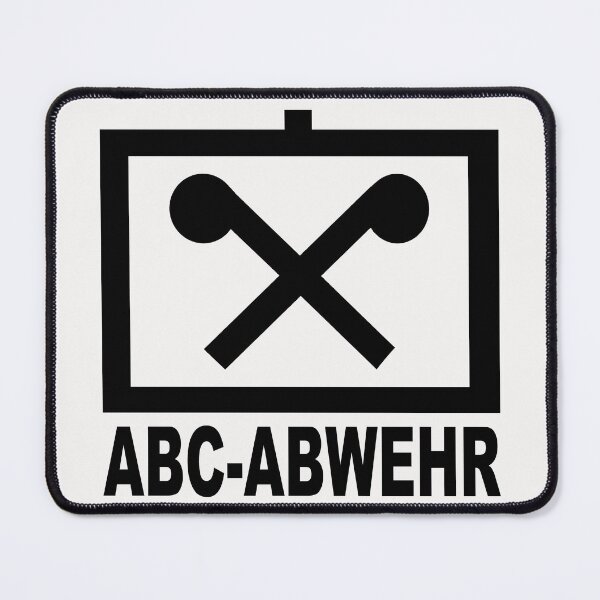 Item preview, ABC Abwehr; Tactical Sign; Germany; designed and sold by StickerApe.