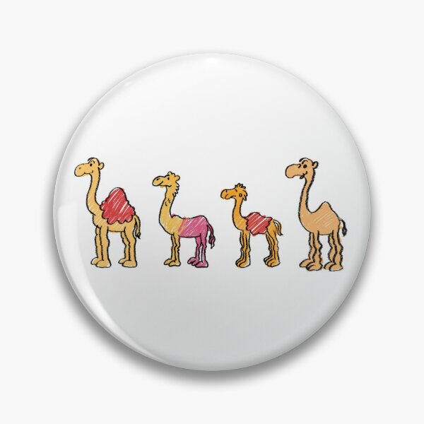 Item preview, crayon camel animals designed and sold by FORPOTATOPARTY.