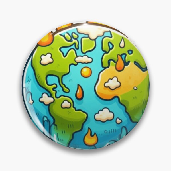 Item preview,  “Climate Crisis: Earth Melting”  designed and sold by DarkSideArtz.