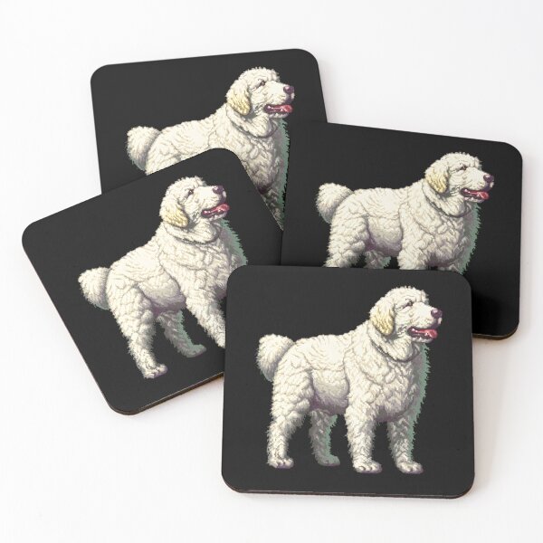 Item preview, Pixel Portrait Komondor designed and sold by CUTEDOGGIEZ.