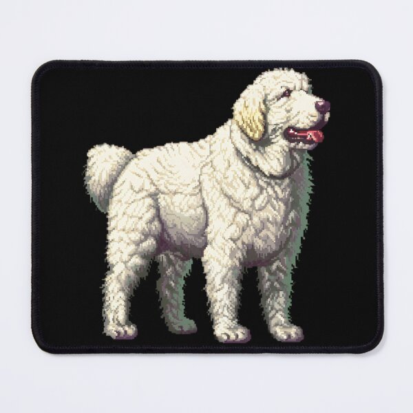 Item preview, Pixel Portrait Komondor designed and sold by CUTEDOGGIEZ.