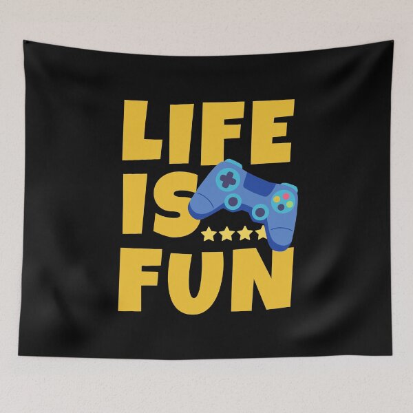 Item preview, Life Is Fun  Gaming / Gamer designed and sold by ricricswert.