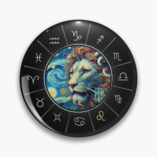 Item preview, ZODIAC Leo - Astrological LEO - LEO - ZODIAC sign - Van Gogh style - 8 designed and sold by ArtProjectShop.