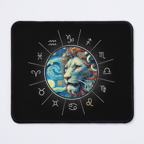 Item preview, ZODIAC Leo - Astrological LEO - LEO - ZODIAC sign - Van Gogh style - 8 designed and sold by ArtProjectShop.