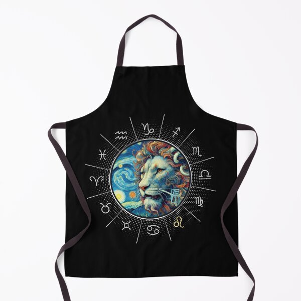 Item preview, ZODIAC Leo - Astrological LEO - LEO - ZODIAC sign - Van Gogh style - 8 designed and sold by ArtProjectShop.