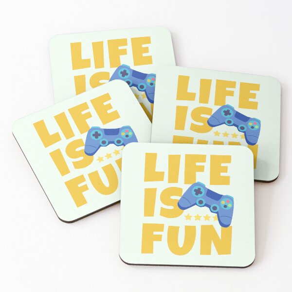 Item preview, Life Is Fun  Gaming / Gamer designed and sold by ricricswert.