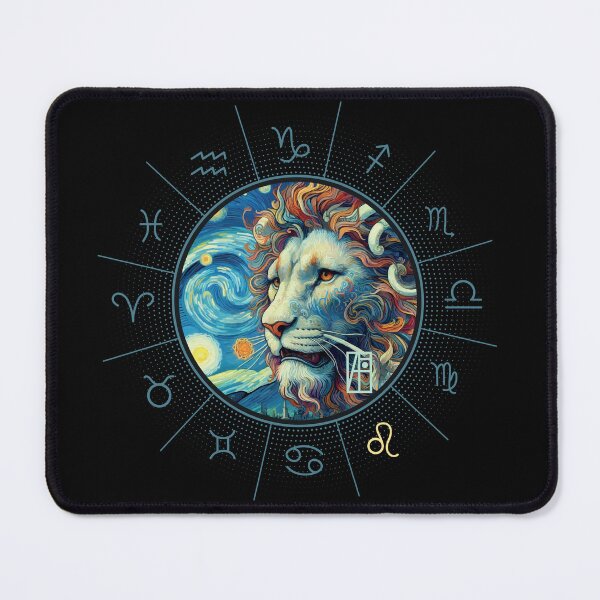 Item preview, ZODIAC Leo - Astrological LEO - LEO - ZODIAC sign - Van Gogh style - 9 designed and sold by ArtProjectShop.