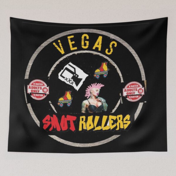 Item preview, las vegas smut rollers roller derby team designed and sold by lchar1.