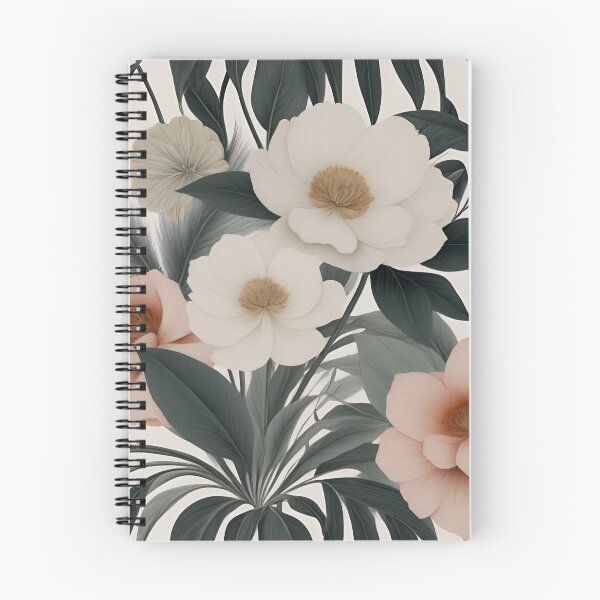 Item preview, RogerPattern - "Whispering Petals: Elegance in White and Pink" designed and sold by RogerPattern.