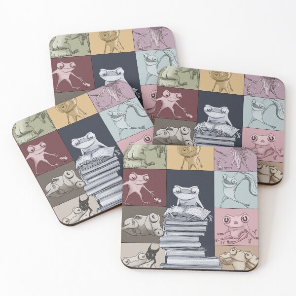 Item preview, Slippy: frog Era pattern  designed and sold by The Moonlight Library.