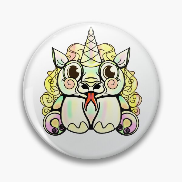 Item preview, Yellow unicorn designed and sold by Rosanna Robinson.