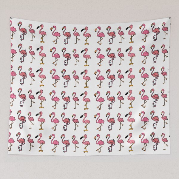 Item preview, crayon flamingo animals designed and sold by FORPOTATOPARTY.