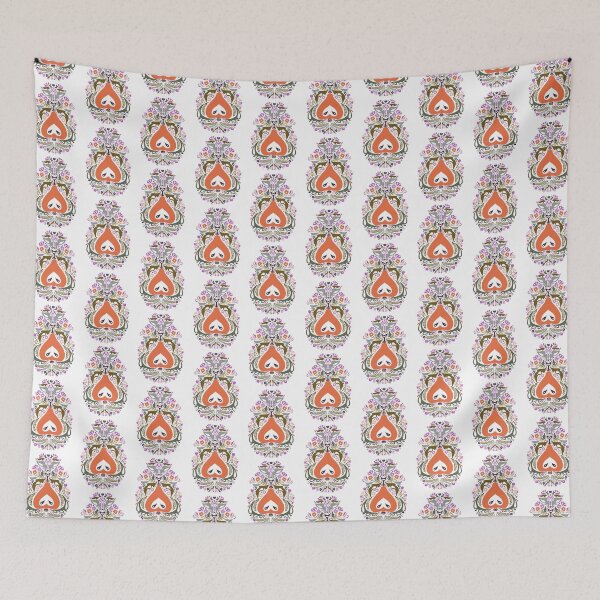 Item preview, Pear Folk Art Print Fruit Print Nordic Art  designed and sold by NayaChu.