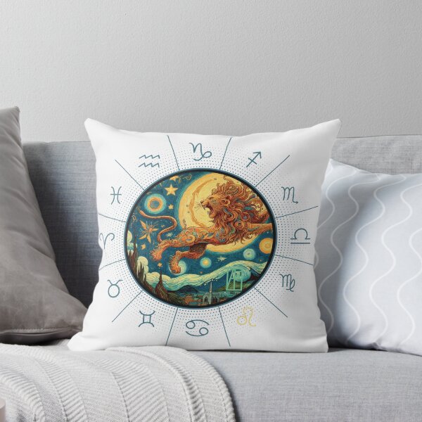 Item preview, ZODIAC Leo - Astrological LEO - LEO - ZODIAC sign - Van Gogh style - 15 designed and sold by ArtProjectShop.