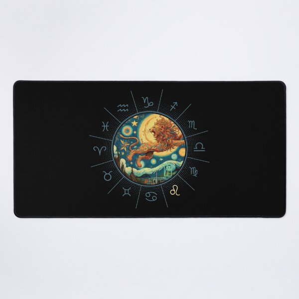Item preview, ZODIAC Leo - Astrological LEO - LEO - ZODIAC sign - Van Gogh style - 15 designed and sold by ArtProjectShop.