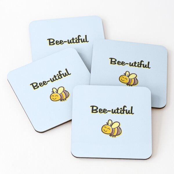Item preview, Cute Bee-utiful Bumble Bee Light-Color designed and sold by TinyStarAmerica.