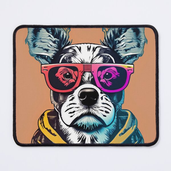 Item preview, A dog in oversized sunglasses  designed and sold by Boxing Kangaroo Retail Company.