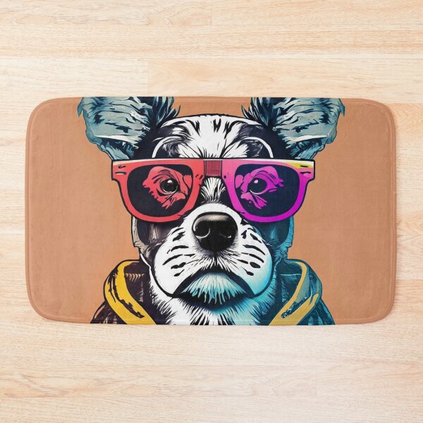 Item preview, A dog in oversized sunglasses  designed and sold by Boxing Kangaroo Retail Company.