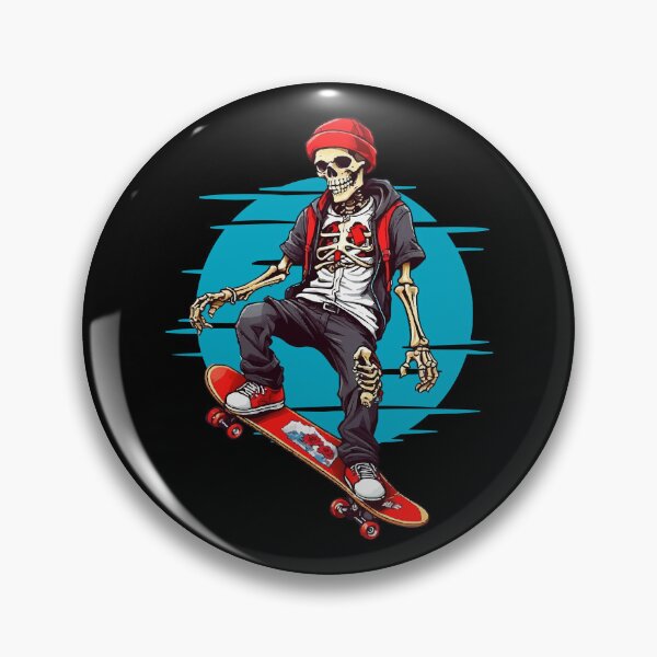 Item preview, Skateboarding Skeleton designed and sold by HandicraftArt.