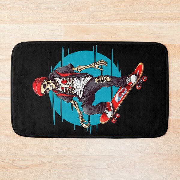 Item preview, Skateboarding Skeleton designed and sold by HandicraftArt.