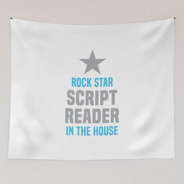 Item preview, Rock Star Script Reader in the House designed and sold by NermilioDesigns.