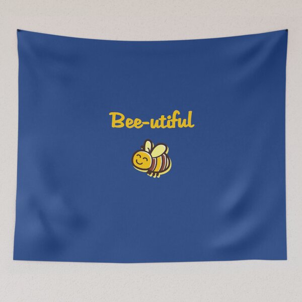 Item preview, Cute Bee-utiful Bumble Bee Dark Color designed and sold by TinyStarAmerica.
