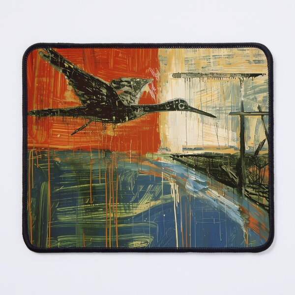 Item preview, Bird on urban landscape 2 designed and sold by ErikFQ.