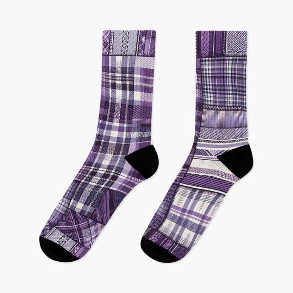 Item preview, Purple Tartan (Plaid) Pattern Print designed and sold by PinUpPizzazz.