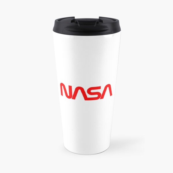 Retro NASA Worm Logo Travel Mug