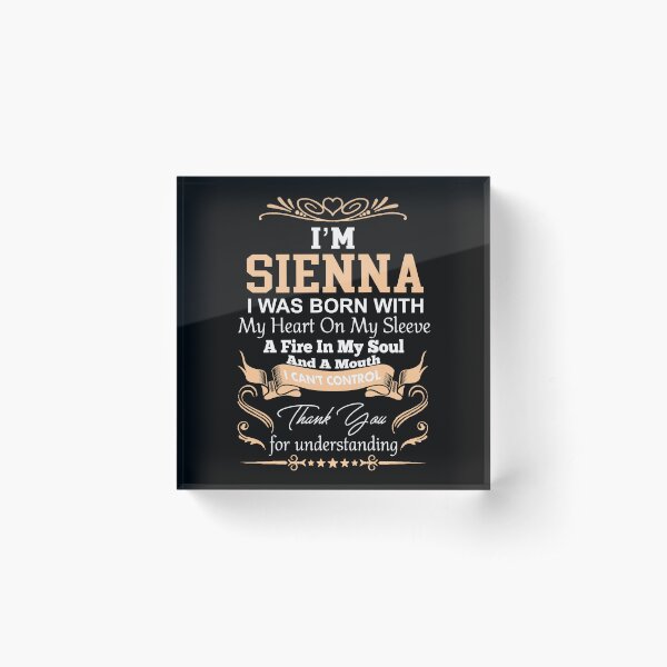 Item preview, Sienna Girl Name Definition designed and sold by Share-me.