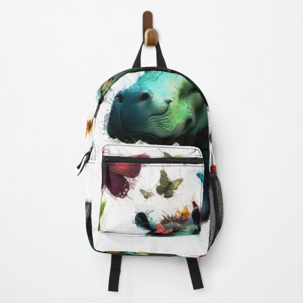 Item preview, The Hippo and the butterflies v4 designed and sold by Helios Be. Lavsh.