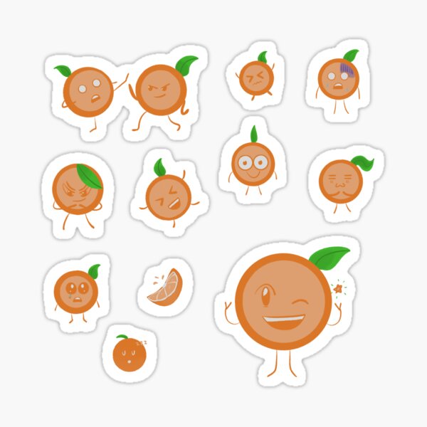 Item preview, Silly Oranges designed and sold by pinkcardcaptor.