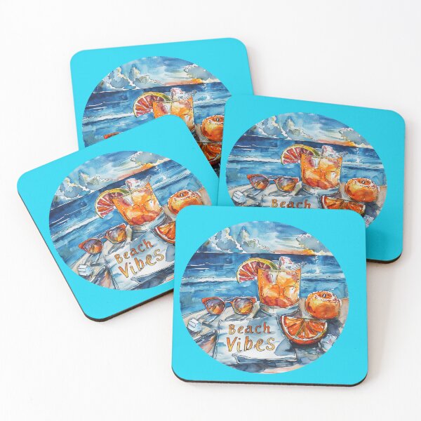 Item preview, Sunglass-Scribed Serenity: Handwritten "Beach Vibes" on Napkin designed and sold by Ace Apparel  Attire.