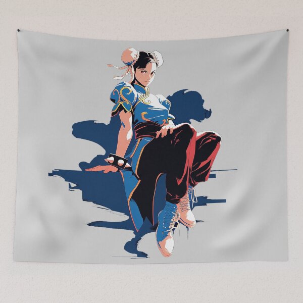 Item preview, chun li street fighter designed and sold by skateras.