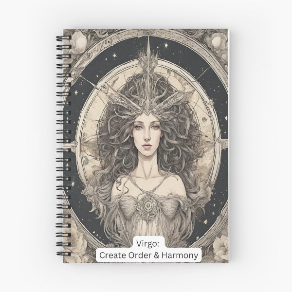 Item preview, Create Order & Harmony: Virgo Constellation Affirmation designed and sold by Lorets-Designs.