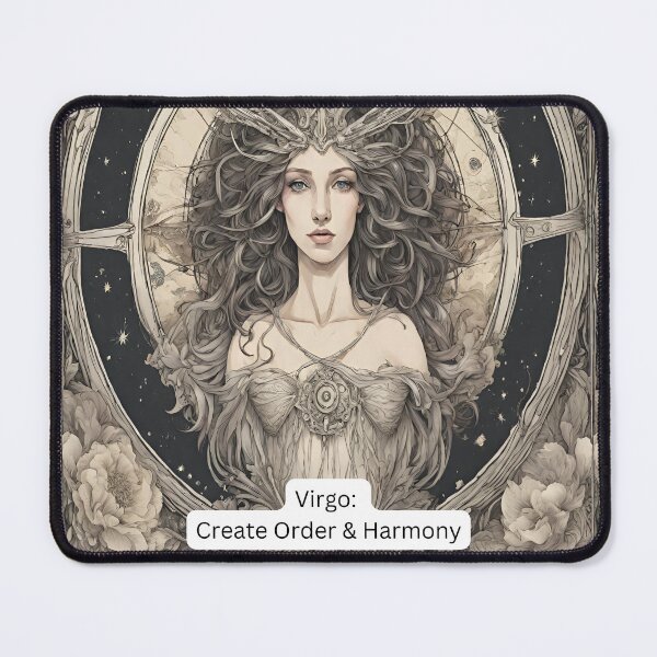 Item preview, Create Order & Harmony: Virgo Constellation Affirmation designed and sold by Lorets-Designs.