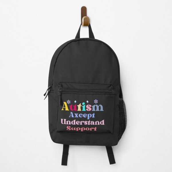 Item preview, Autism - Except Understand Support Retro Floral Design designed and sold by Raise2Shine.