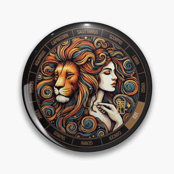 Item preview, ZODIAC Leo - Astrological LEO - LEO - ZODIAC sign - Van Gogh style - 16 designed and sold by ArtProjectShop.
